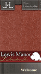Mobile Screenshot of lewismanorlabradoodles.com